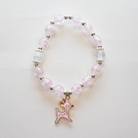 Bracelet perles - Biche