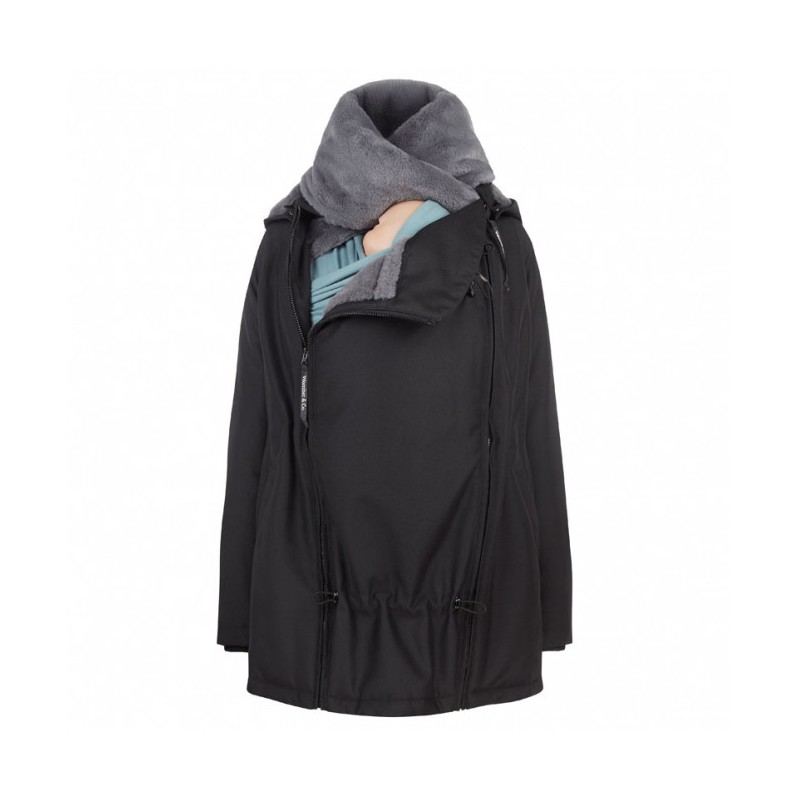 Veste de portage noir-gris charbon Veste de portage noir-gris charbon