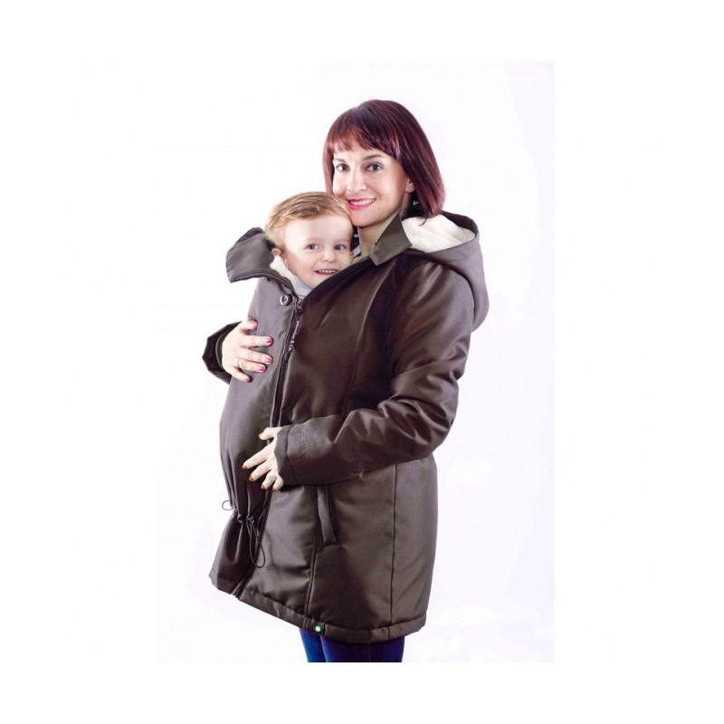 Veste de portage brun-beige Veste de portage brun-beige