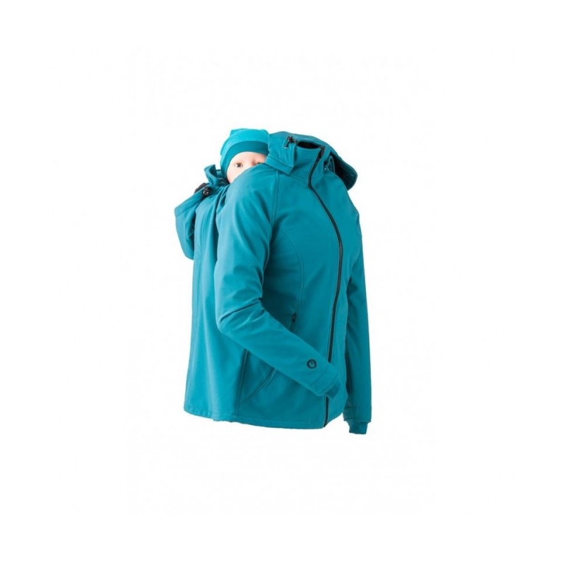 Veste de portage softshell pétrole Veste de portage softshell pétrole