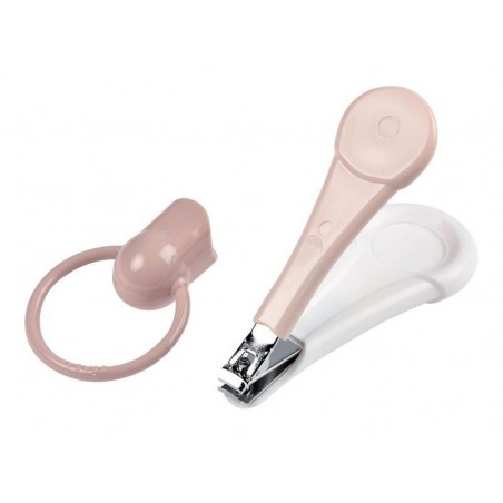 Coupe ongles spécial  bébé 0M+ - Vieux rose