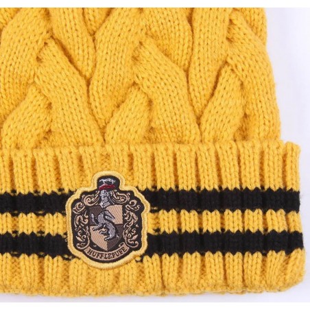 Bonnet Harry Potter jaune